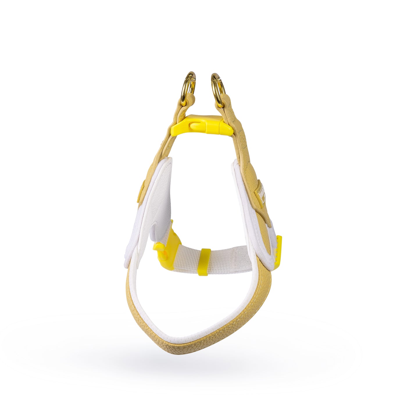 Mustard Yellow Vegan Leather Collection- Harness, Collar, Lead and Poo Bag Holder