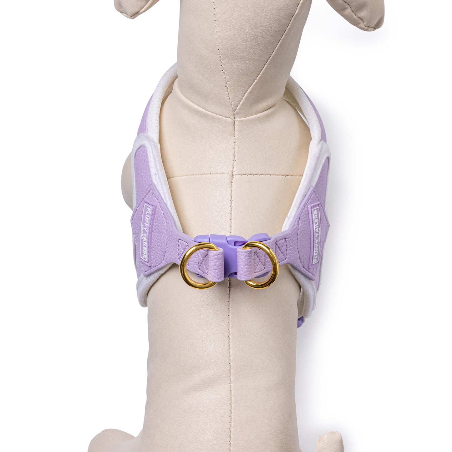 Pastel Purple Step In Vegan Leather Dog Harness