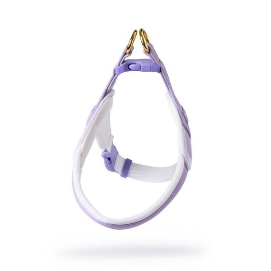 Pastel Purple Step In Vegan Leather Dog Harness