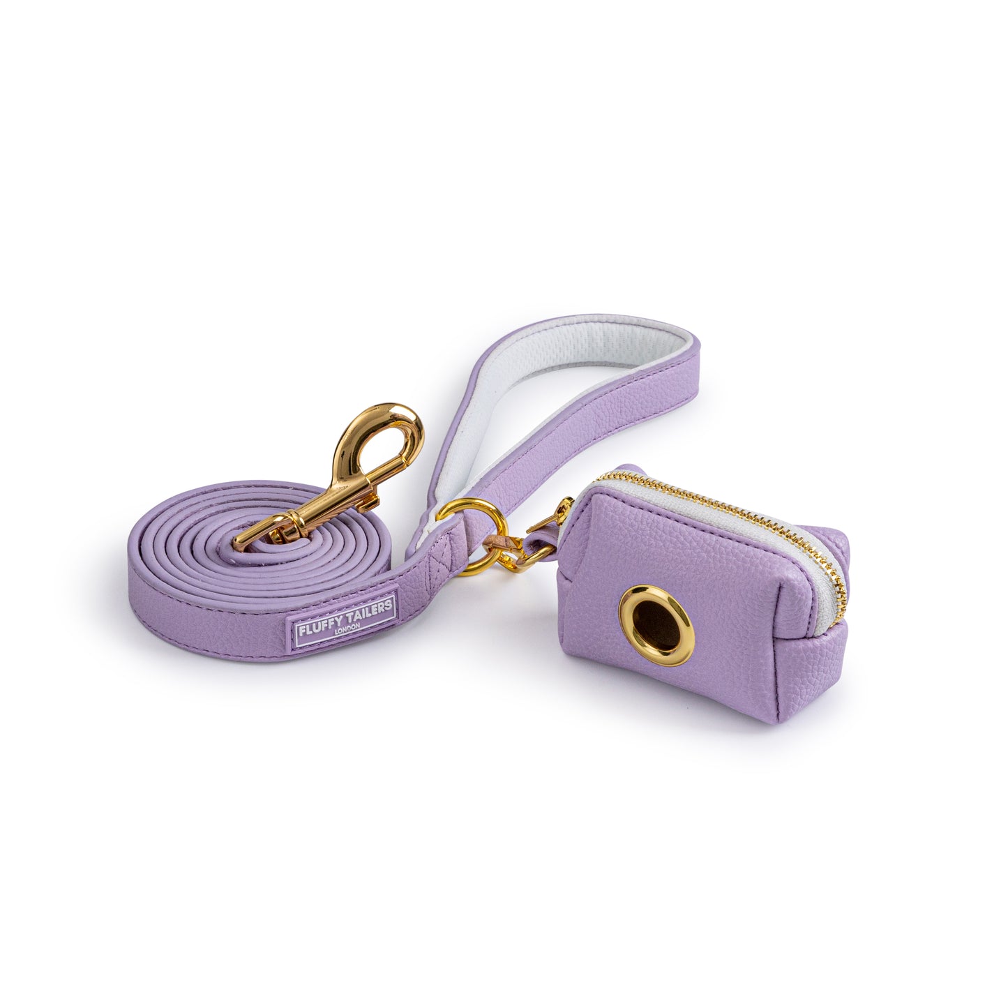 Pastel Purple Vegan Leather Collection- Harness, Collar, Lead and Poo Bag Holder